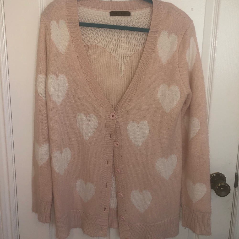 Pink pastel cardigan